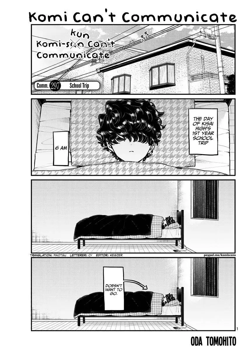 Komi-san wa Komyushou Desu Chapter 297 1